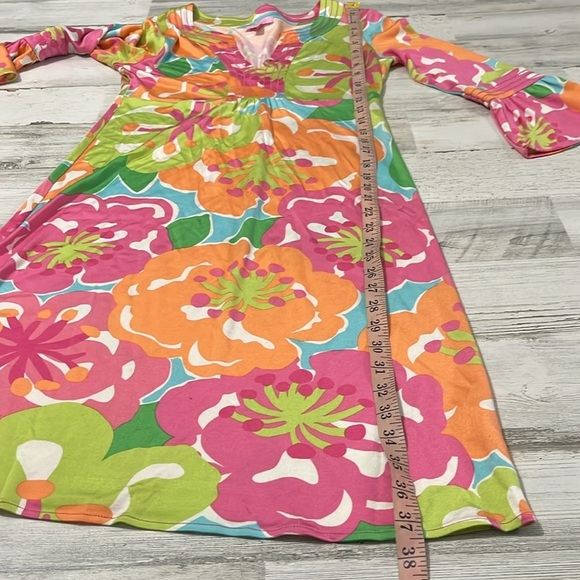 Lilly Pulitzer Silk Blend Floral Dress Size XS - Picture 10 of 11